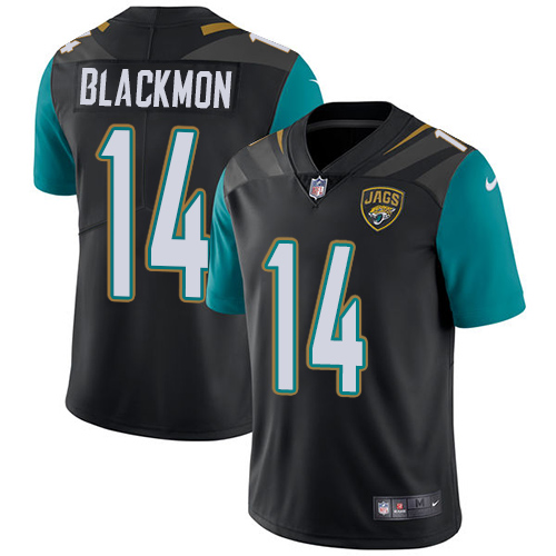 2019 Men Jacksonville Jaguars #14 Blackmon black Nike Vapor Untouchable Limited NFL Jersey